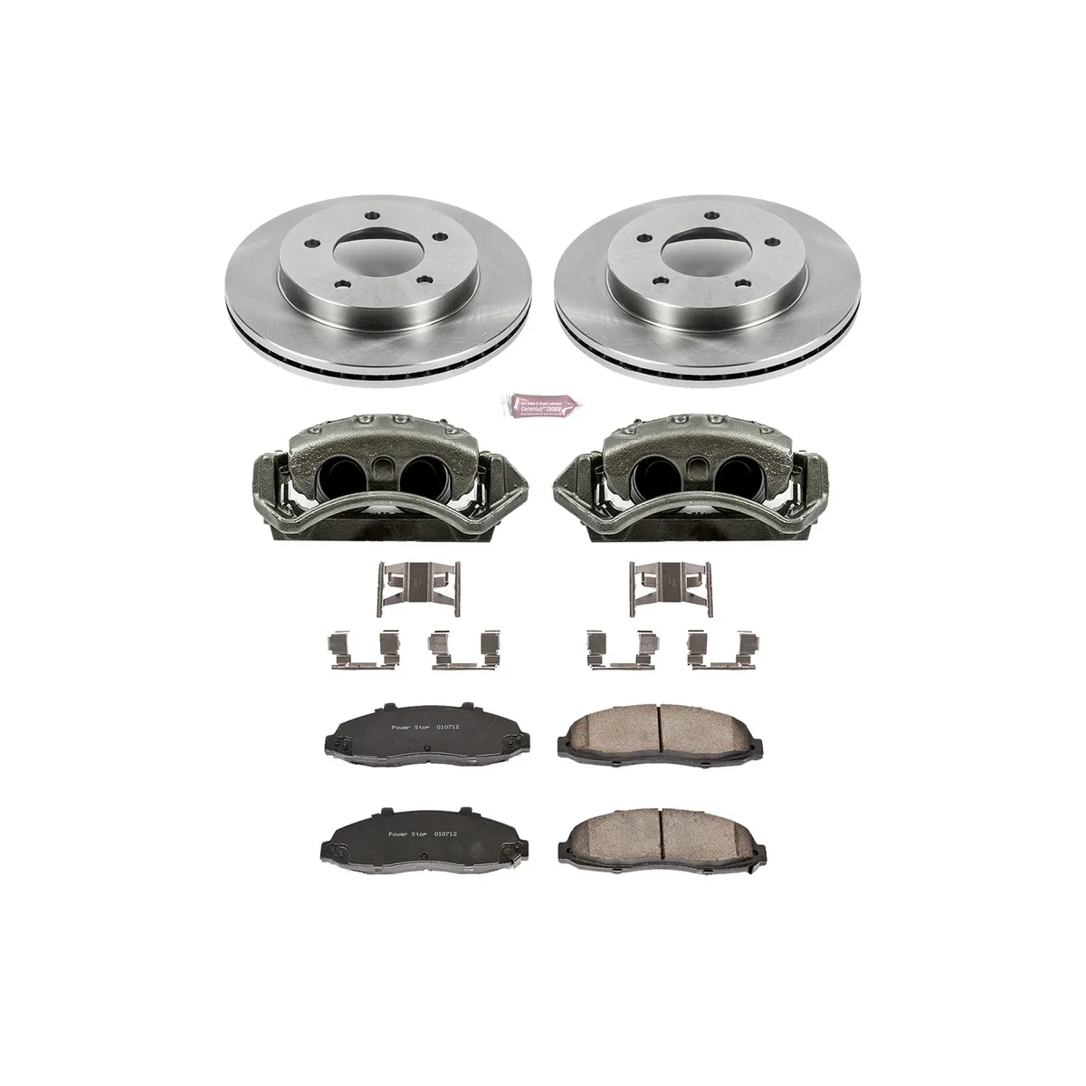 Z17 Direct Replacement Kit: Rotors; Ceramic Pads; Calipers product image