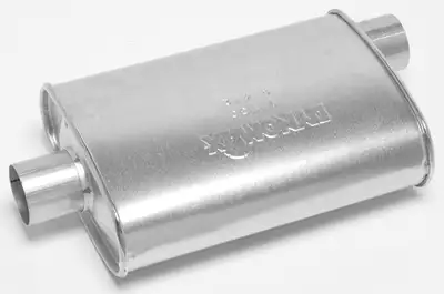 Dynomax Super Turbo Muff Side Inlet Center Outlet 14in Body
