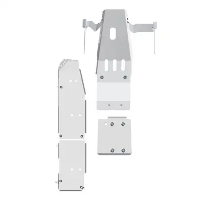 Asfir 4x4 Jeep Wrangler JL Skid Plate Kit (3 Pcs) | LWB | 3.6L | 2021-2025