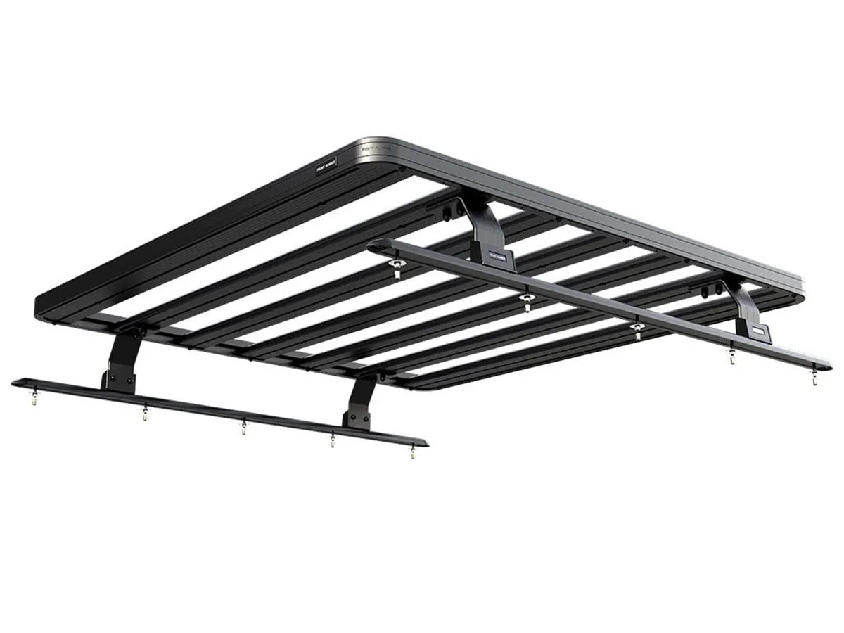 Roll Top Slimline II Load Bed Rack Kit; 1425 W x 1358 L; 2 Tracks and 4 Pickup Roll Top Leg Mounts; product image