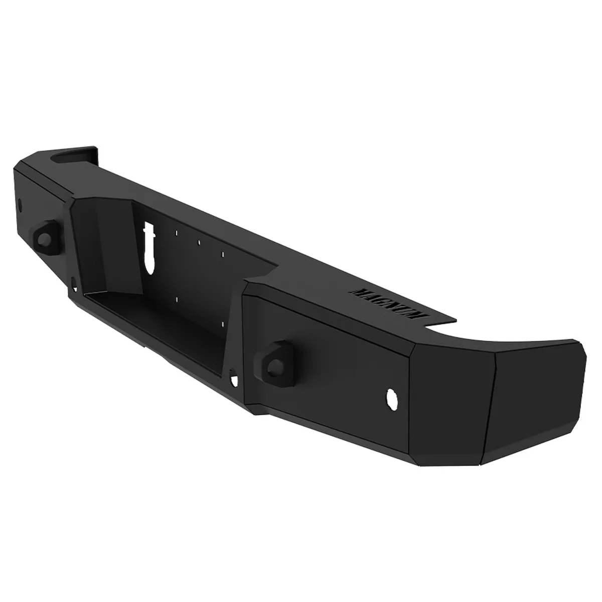 Magnum Rear Bumpers Black Textured Alloy Steel - 20-25 Jeep Gladiator product image