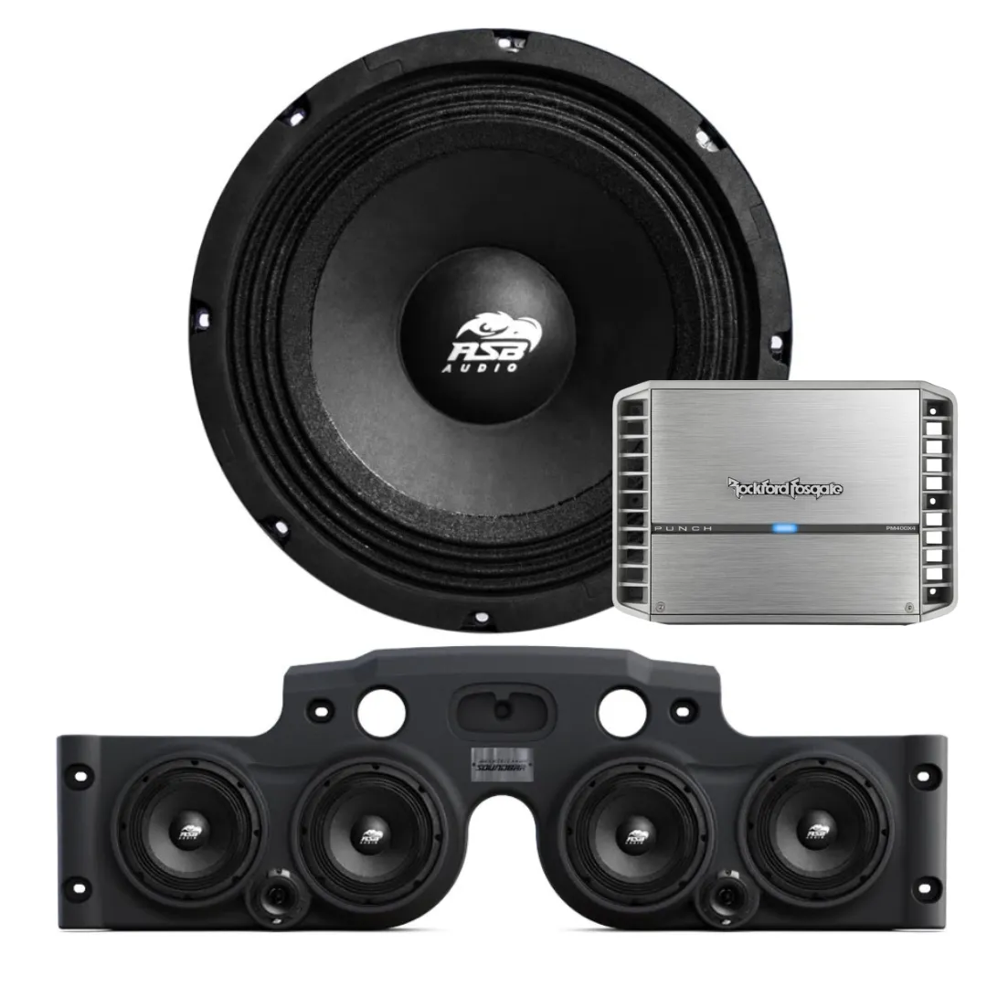 JK/JKU American SoundBar Package (Grey) product image