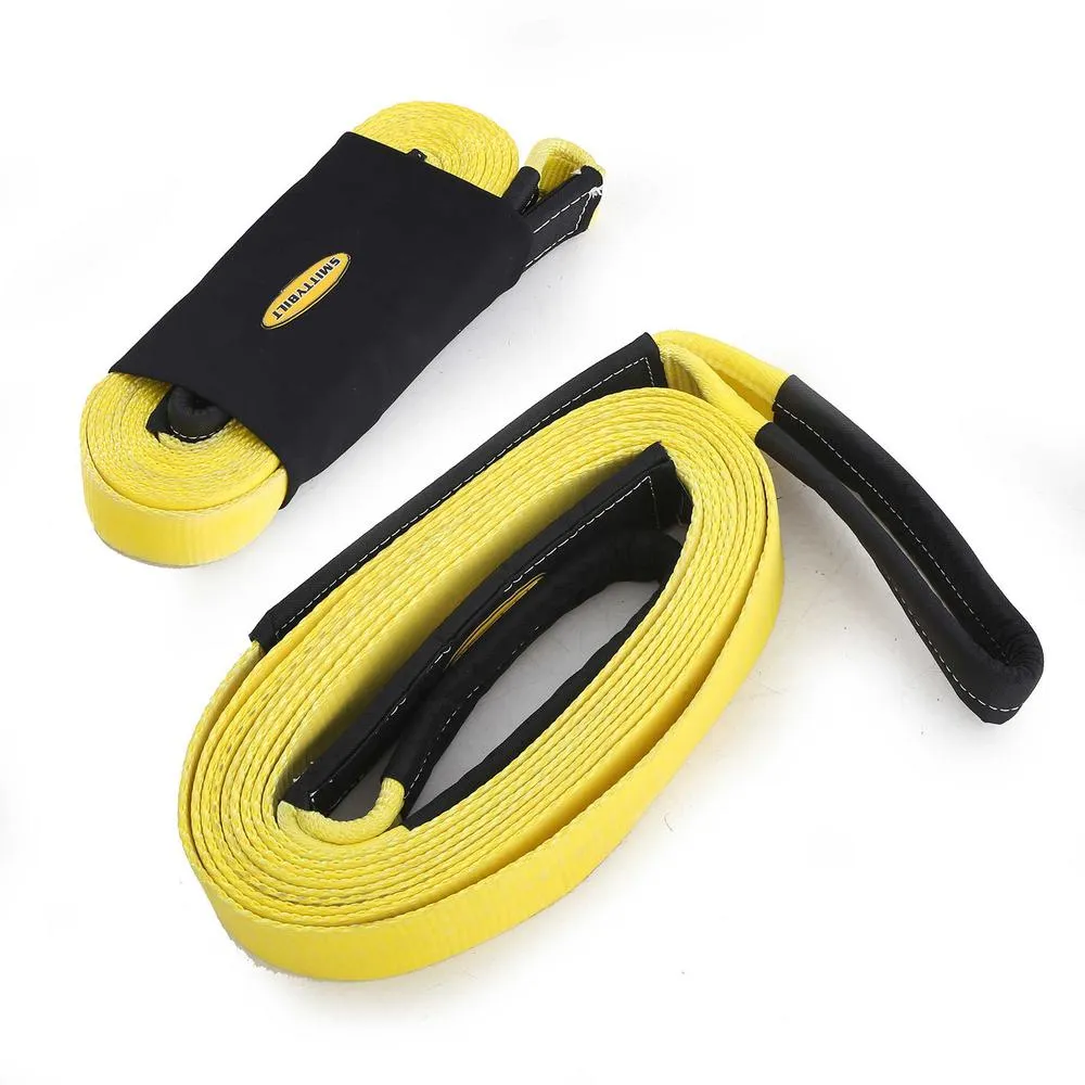 2in x 20ft Tow Strap; Yellow; 20000 Lb. Rating product image