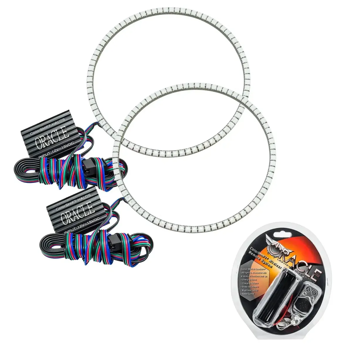ORACLE Lighting 2020-2025 Jeep Gladiator JT LED Headlight Surface Mount Halo Kit product image