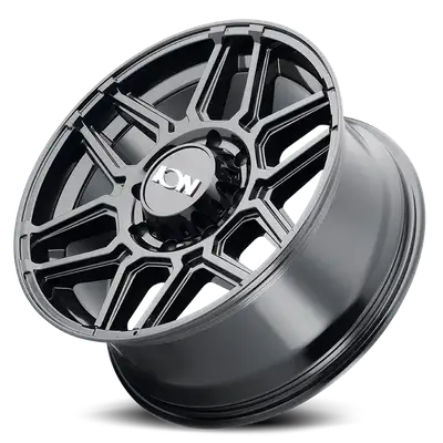 Ion Alloy Cast Aluminum Wheels 146 GB 17x9 Gloss Black 8 On 165.1 Bolt Pattern 0 Offset ION Wheels