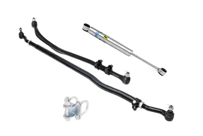 Rock Jock RockJock Currectlync Bottom Mount Steering System w/ Bilstein Stabilizer Package - JK