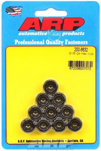 ARP Auto Racing 5/16-24 Hex Nut Kit 10pk