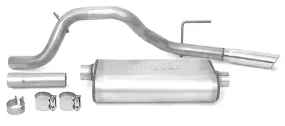 Dynomax Single 0809 Jeep Liberty 0709 Dodge Nitro Ultra Flo Welded Ss System