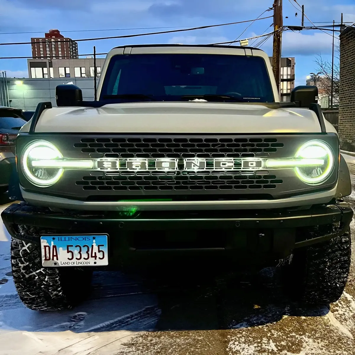 ORACLE Lighting Universal Illuminated LED Letter Badges - Matte White Surface Finish - A product image