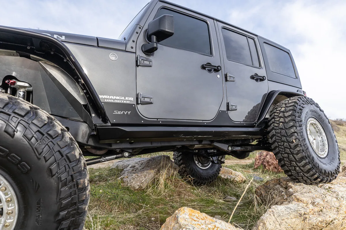 0718 Wrangler Rocker Trim Kit Raw product image