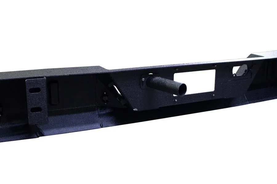 0713 Silverado/Sierra 1500 Rear Bumper Black Powder Coat Coldrolled Steel product image