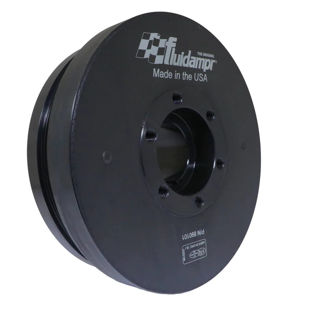 Performance Diesel 6.6L Chevy Duramax 2001-2005 External Balance Steel Black Zinc Finish O.D. 8-38 In. Performance Damper product image