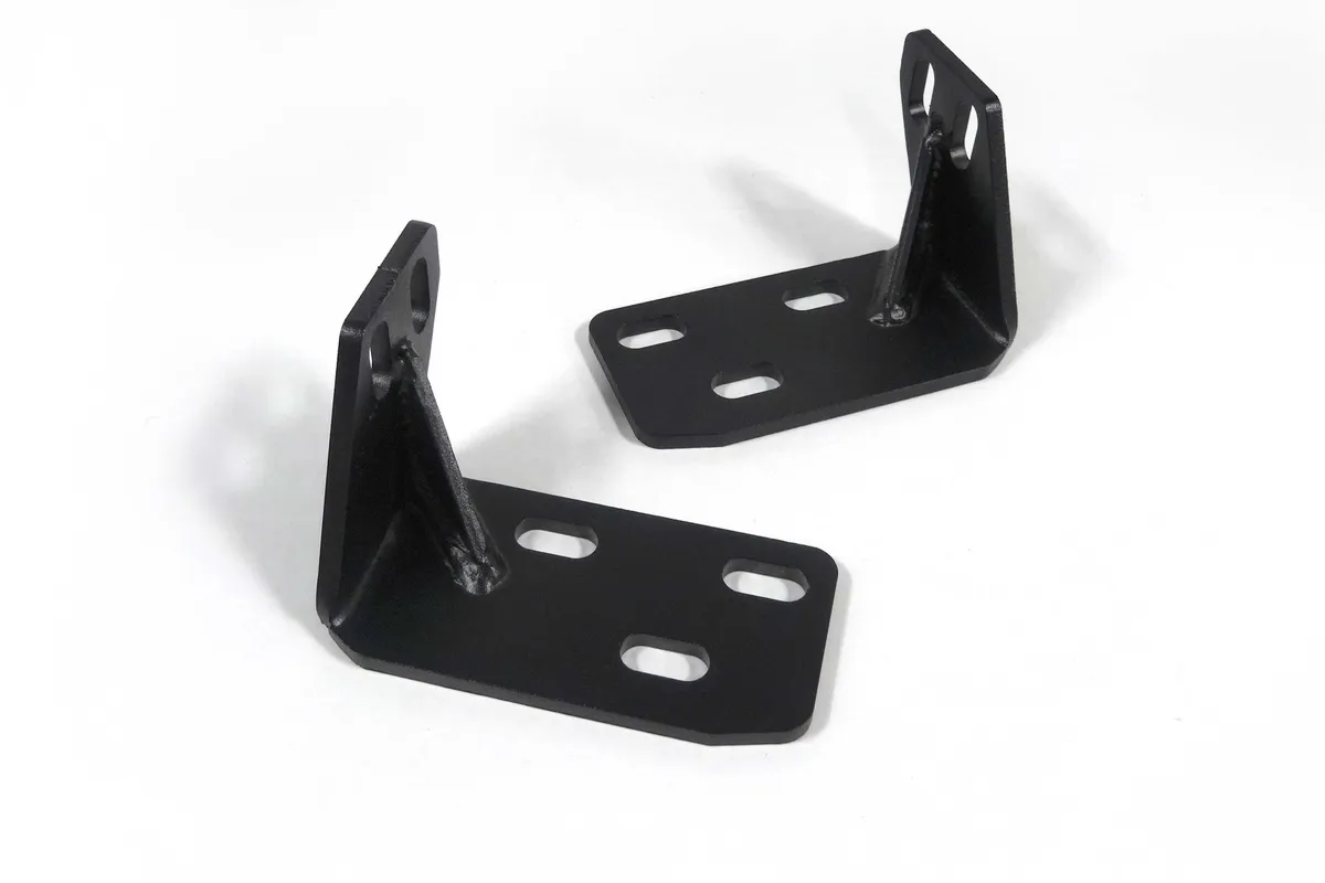LOD Xpedition Series Frame Tie-In Brackets Black Powder Coated - TJ/LJ product image