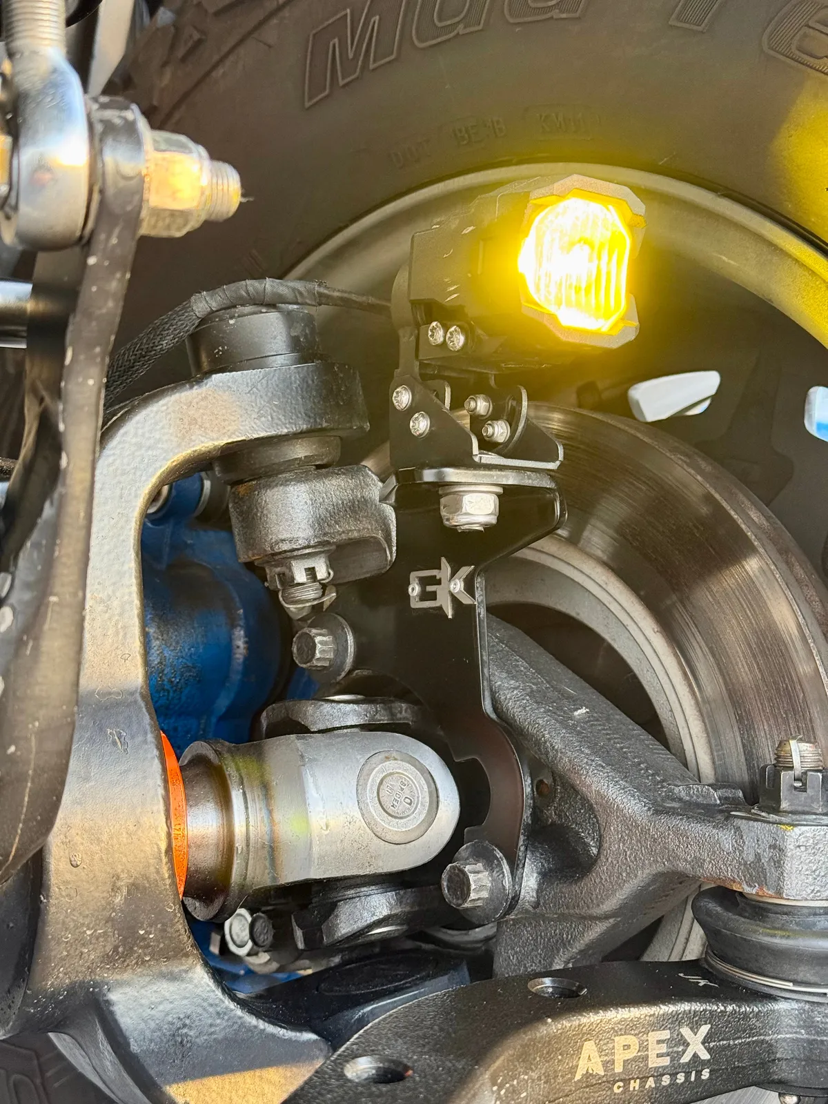 Jeep WJ Grand Cherokee Steerable Knuckle Pod Light Mounts (1999-2004) product image