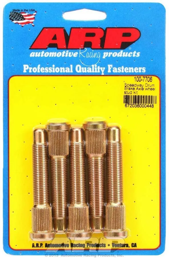 ARP Auto Racing Wheel Stud Kit - 1/2-20 2.970/.568 Knurl (5)