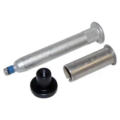 Crown Automotive Jeep Replacement Door Hinge Pin & Bushing Kit for 2007-2018 Jeep JK Wrangler; For 1 Door Hinge