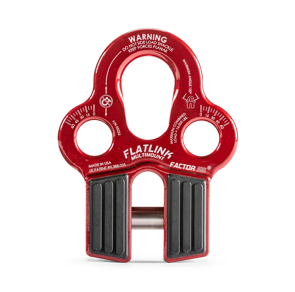 Factor 55 00225-07 Flatlink Multimount Winch Shackle Mount -- Orange product image