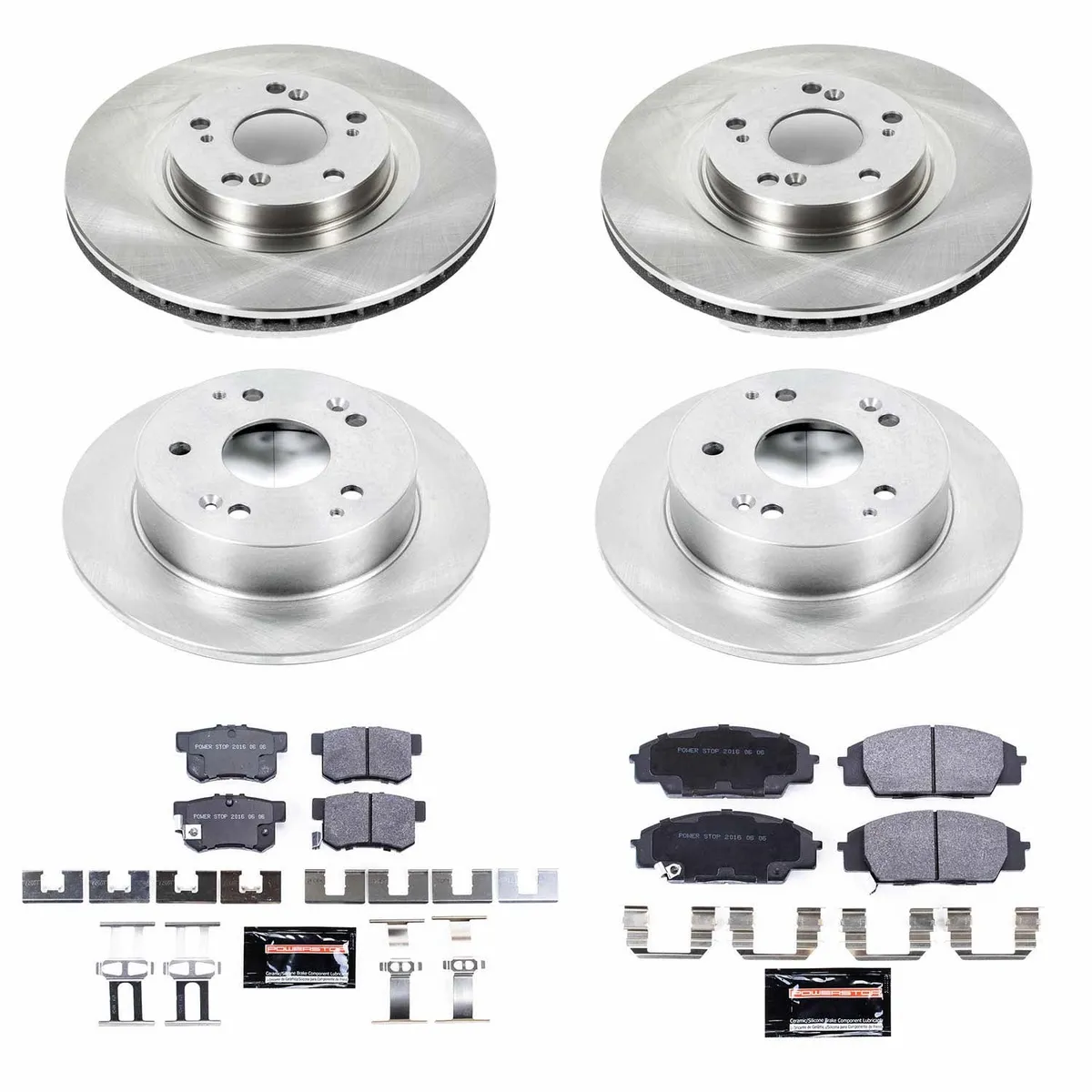 Track Day Spec Kit-Stage 2 Kit For Spec Racing Series/Advanced Track Day Enthusiasts: Rotors And Pads-For Use W/Race Tires product image