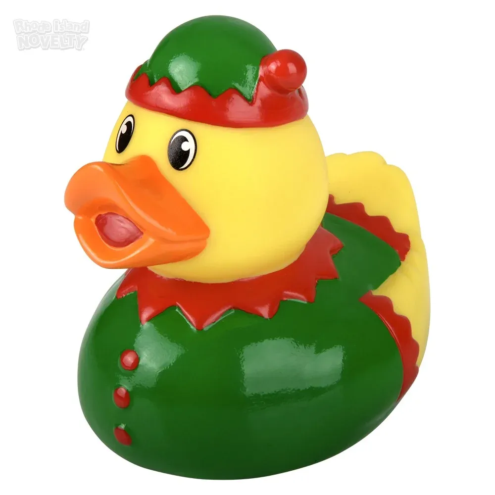 Christmas Rubber Duckies 3.5\" 12ct product image