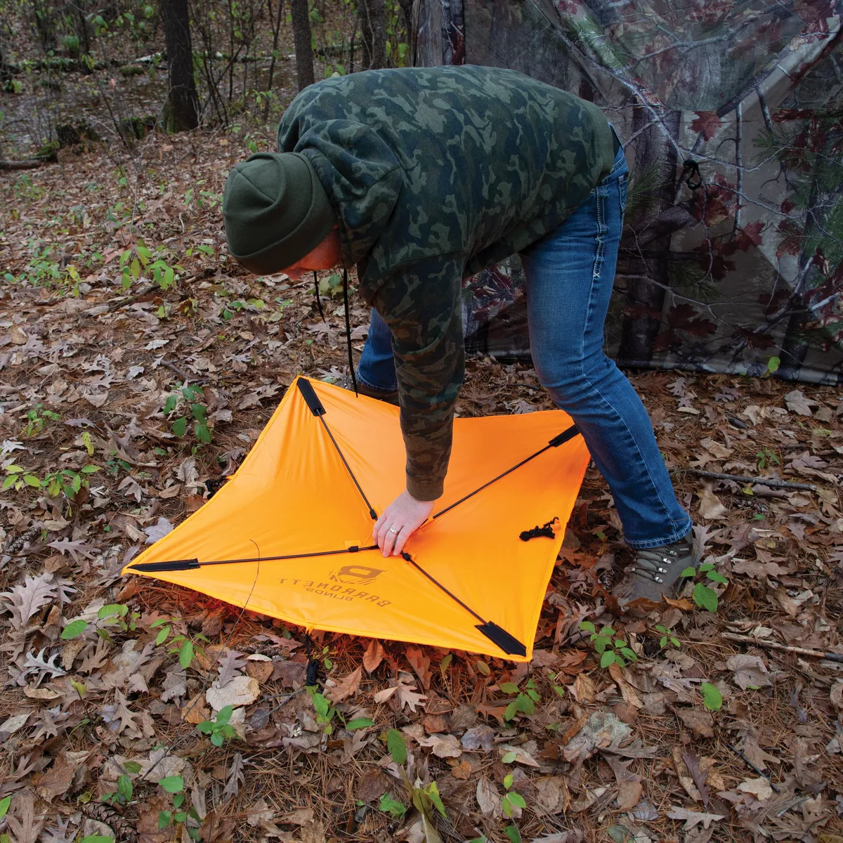 4sided Blaze Orange Safety Cap; Orange product image