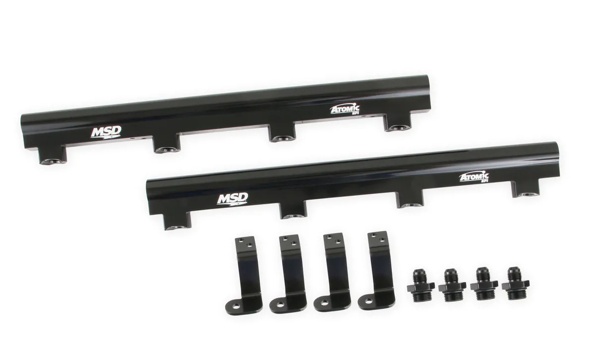 MSD Fuel Rail Kit - LS7 MSD Atomic AirForce Intake