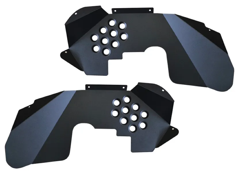 Steinjager Fenders 2007-2018 Inner Front and Inserts Bare Metal