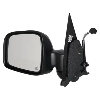 Crown Automotive Jeep Replacement Crown Automotive Jeep Replacement 55155843AI Left Power, Heated, Manual Folding Mirror for 2002-2007 Jeep KJ Liberty LHD