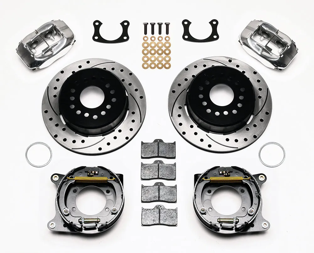 Wilwood FDLI PS P-B Kit Drilled-Red New Big Ford 2.50in Offset product image