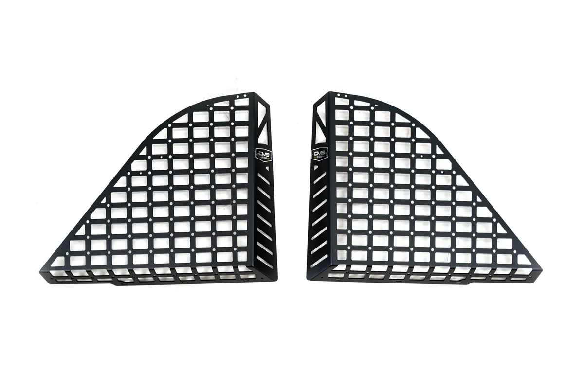 DV8 Offroad 2018-2025 Jeep Wrangler 4-Door DV8 Offroad Rear Window Pocketed Molle Panels