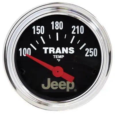 AutoMeter 2-1/16 In. Transmission Temperature, 100-250 Fahrenheit, Jeep