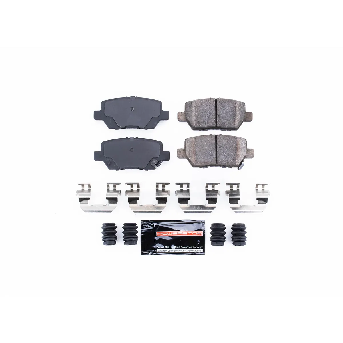 Rear Z23 Evolution Sport Carbon Fiber Infused Ceramic Brake Pads product image