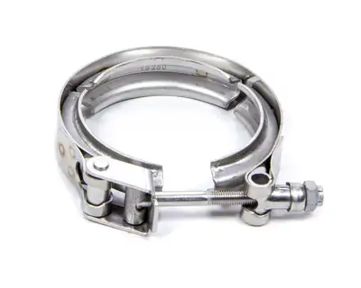 Vibrant Performance Quick Release V-Band Clamp; 2.375 And 2.5 in. Matiching Tube Size; 3.1875 in. Flange OD; 300 Series Stainless Steel;