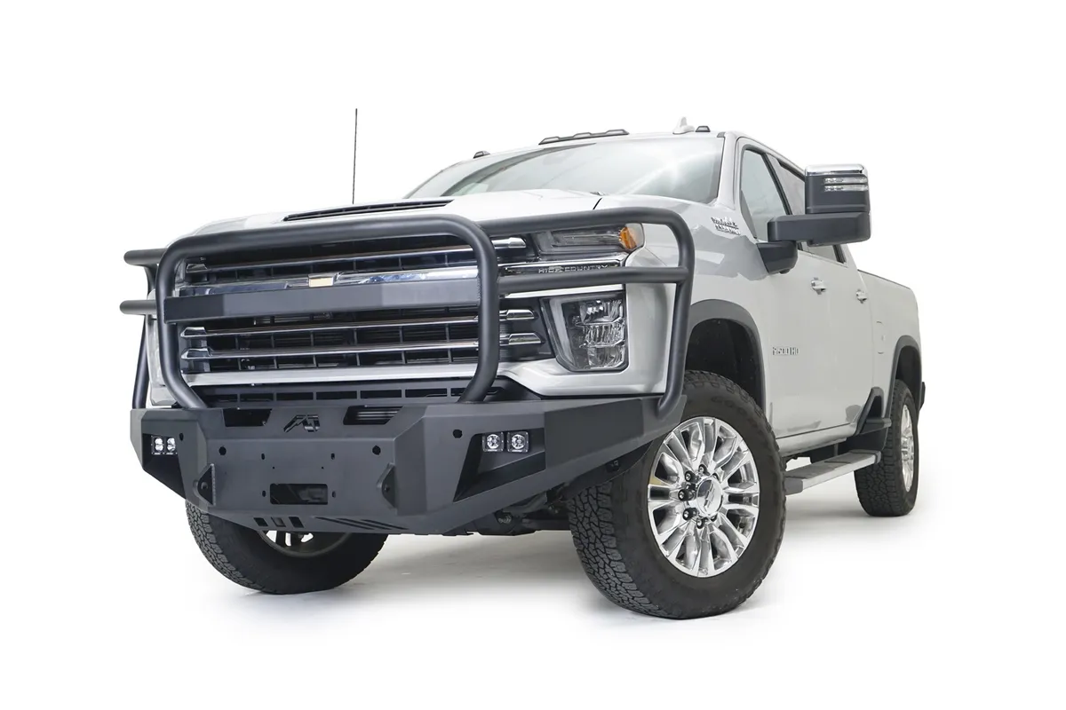 20c Silverado 2500/3500 HD Premium Front Bumper w/ Full Grill Guard product image