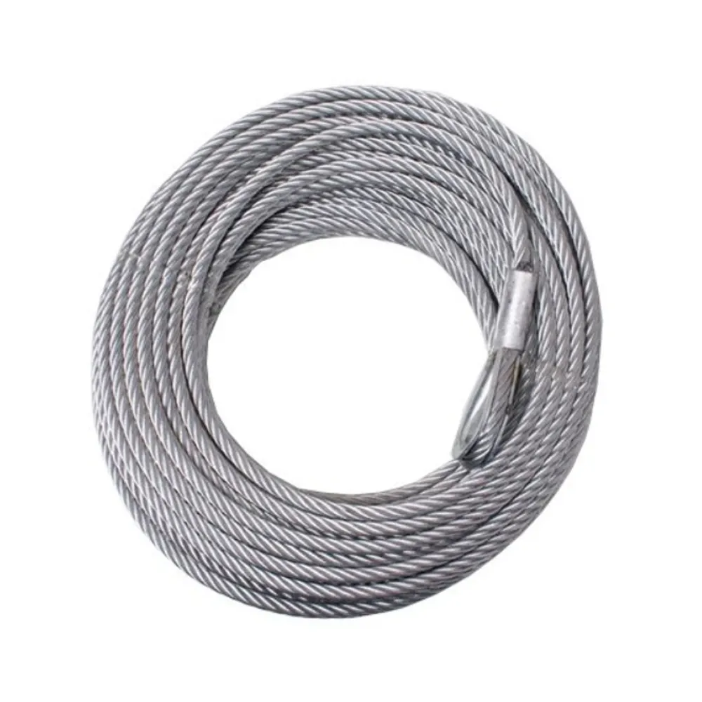 Wire Winch Rope 1/4in X 55ft product image