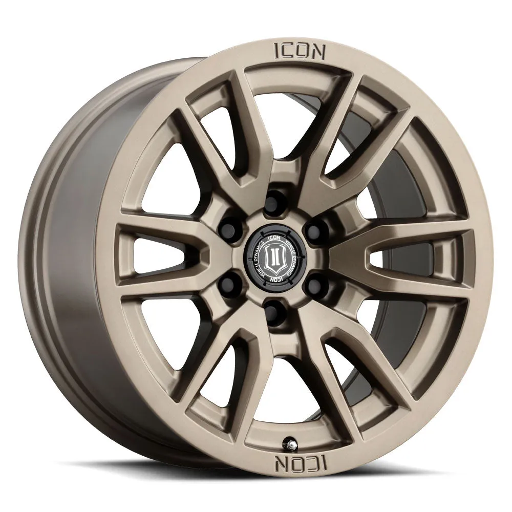 Icon Alloys Vector 6 Bronze 17 X 8.5 / 6 X 5.5 / 0mm / 4.75 Bs product image