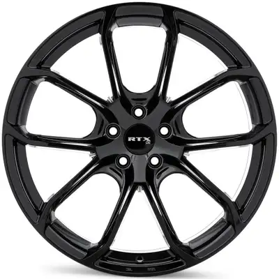 RTX Wheels Mc01 20x9 5x112 Et26 Cb66.6 Gloss Black