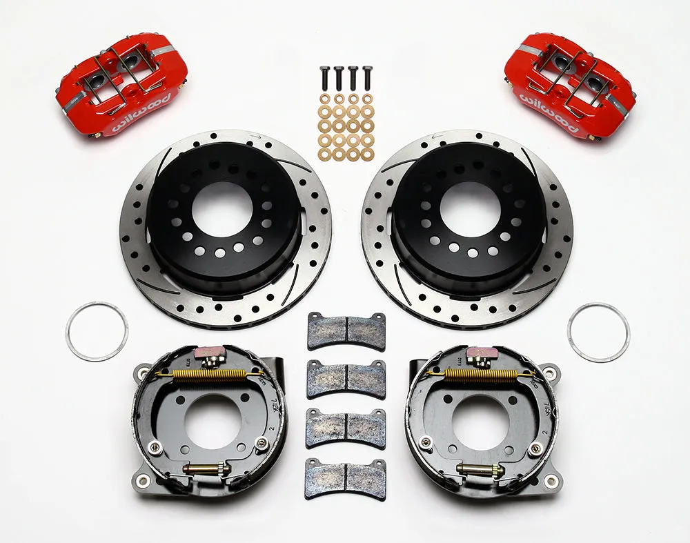 1964 - 1974 Buick, Chevrolet, Oldsmobile, Pontiac Forged Dynapro Low-Profile Rear Parking Brake Kit - 140-11398 product image