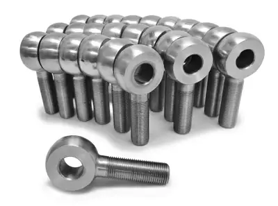 Steinjager Male Plated Steel 5/8-18 RH 0.625 Bore 25 Pack