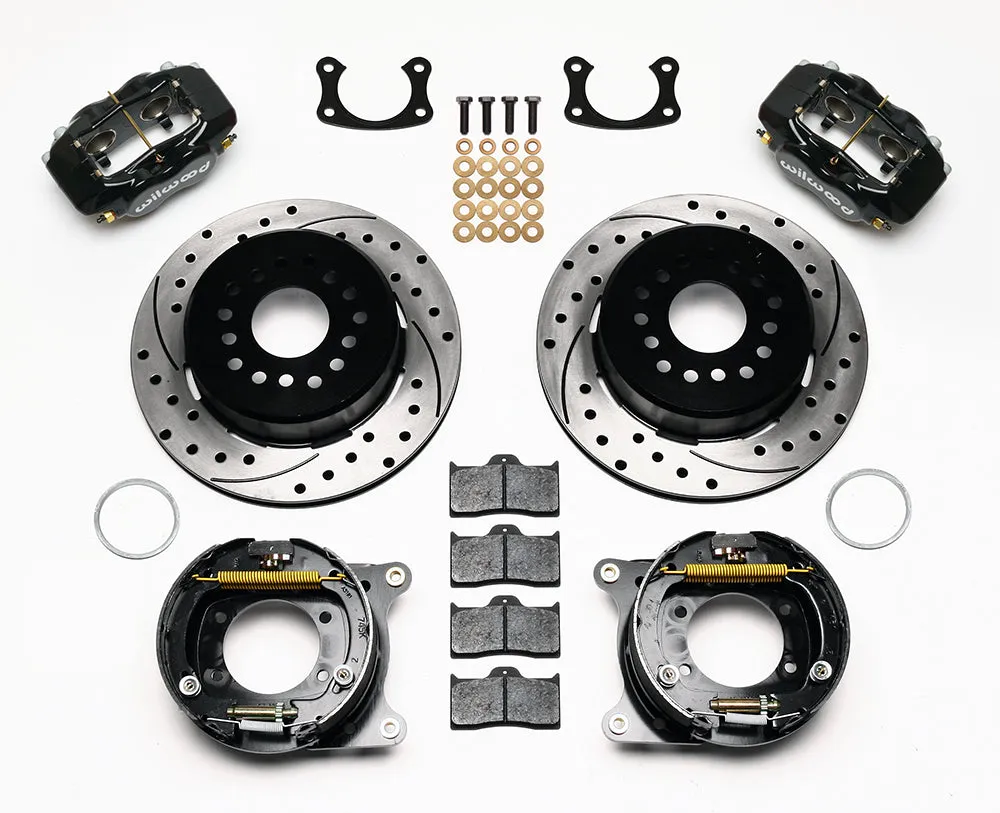 Wilwood FDLI PS Park Brake Kit New Big Ford 2.50in Offset Front Caliper Mt. product image