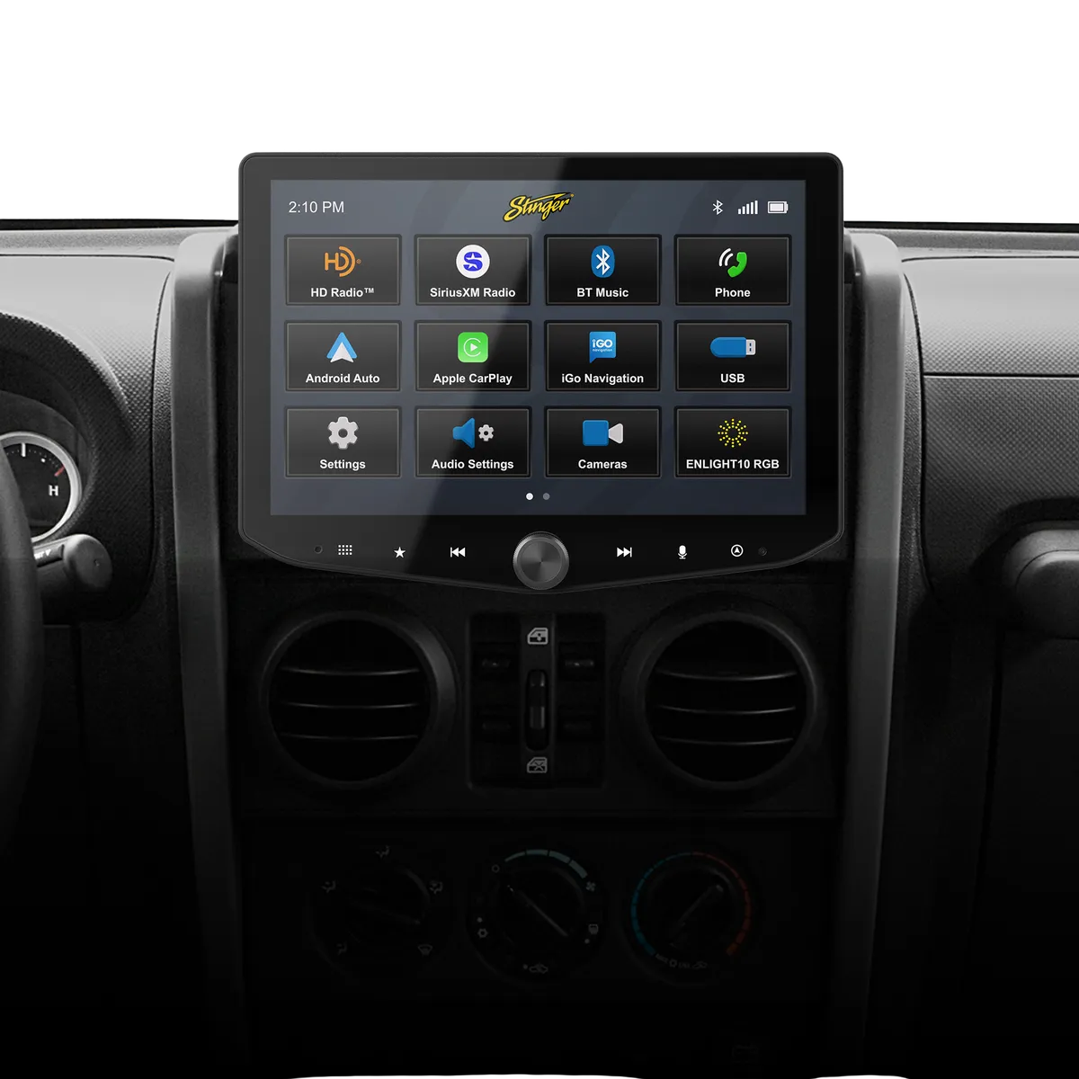 HORIZON10 Jeep Wrangler JK (2007-2018) 10" Radio Kit product image