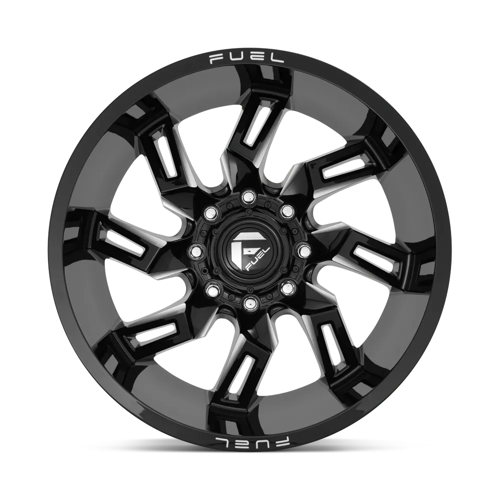Fuel Wheels | Lockdown | Gloss Black Milled product image