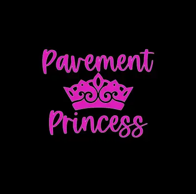 Hect Creations Hect Creations Pavement Princess Decal for Jeep - 4" x 3.15"