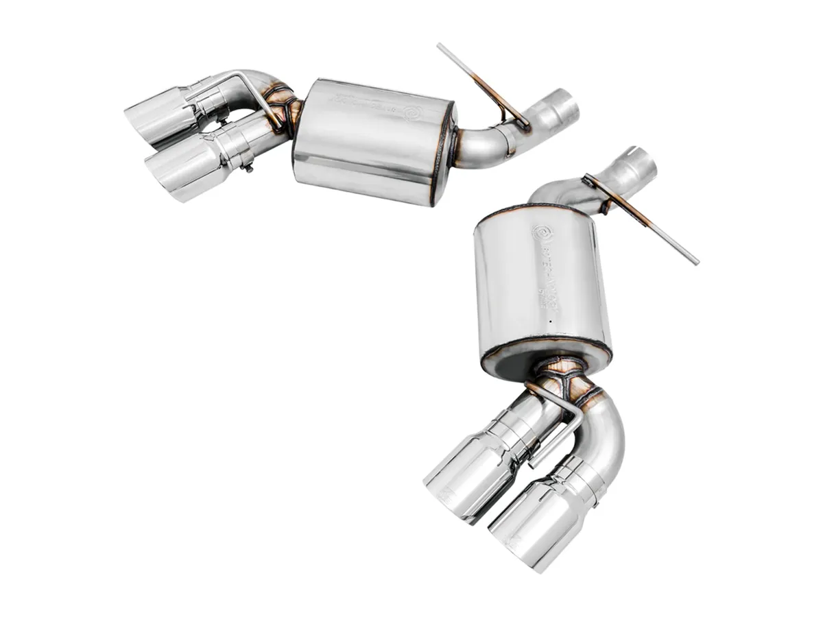 AWE Touring Edition Cat-back Exhaust for Gen6 Camaro SS / ZL1 / LT1 - Non-Resonated - Diamond Black Tips (Quad Outlet) product image