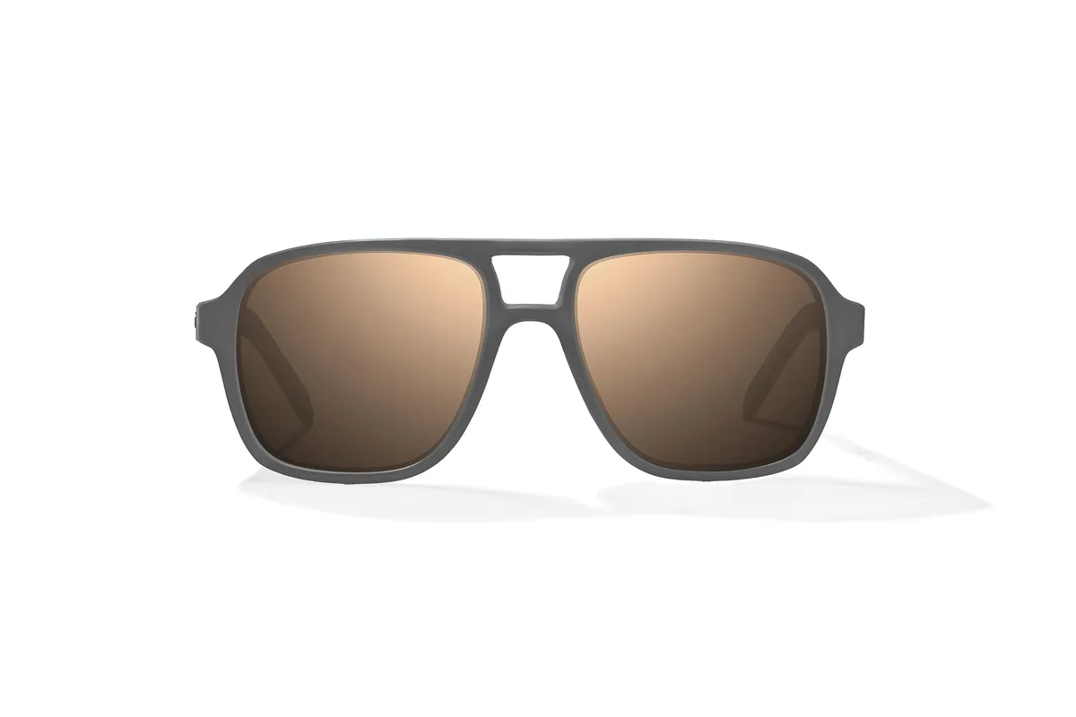 12 South Gray pc Whiskey Fade Gloss Sunglasses product image