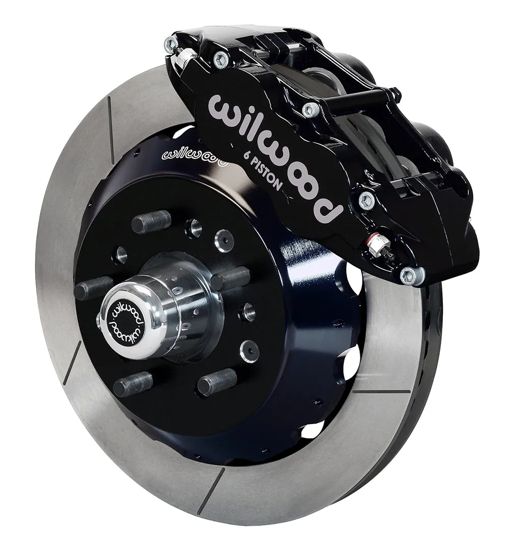 Wilwood FNSL6R Front Hub Kit 12.88in Polished TCI-IFS 71-78 Pinto Based product image