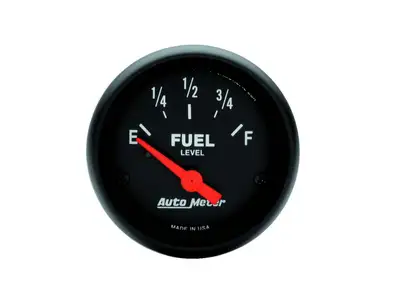 AutoMeter Gauge, Fuel Level, 2 1/16", 0OE to 30OF, Elec, Z Series