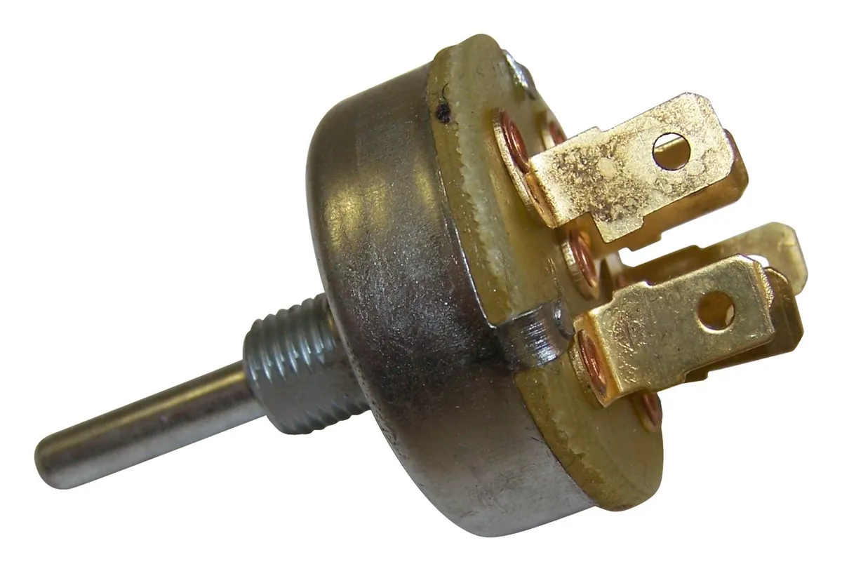 Crown Automotive Jeep Replacement J5460089 Front Wiper Switch for 68-82 Jeep CJ-5, CJ-6, CJ-7, CJ-8, 5 Blade Terminals product image