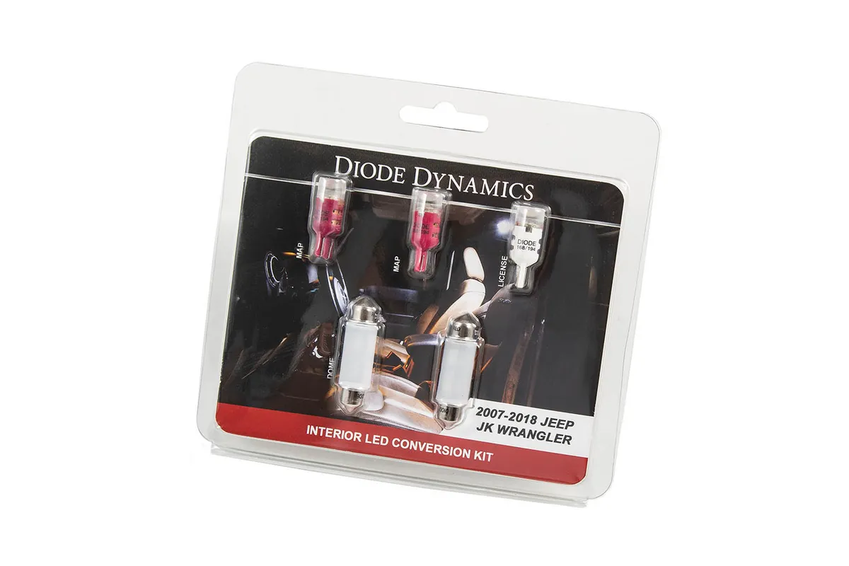 Diode Dynamics - Wrangler JK 4dr Interior Kit - Stage 2 Red product image