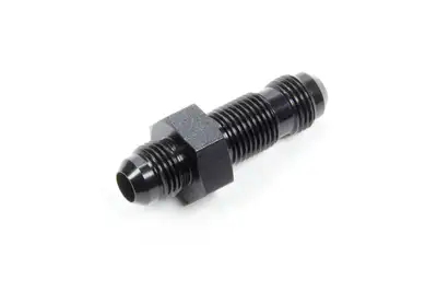 Aeroquip #6 Flare End Bulkhead Union Black