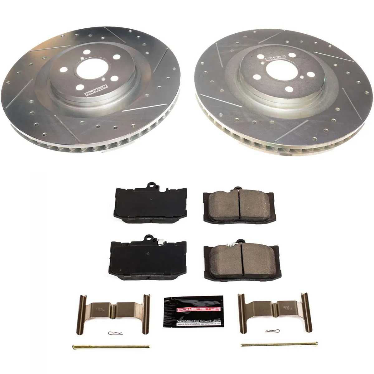 Front Lexus Gs350 2013-2019 Lexus Rc200t 2016-2017 Lexus Rc300 2016-2019 Lexus Rc350 2015-2019 Z23 Evolution Brake Kit product image